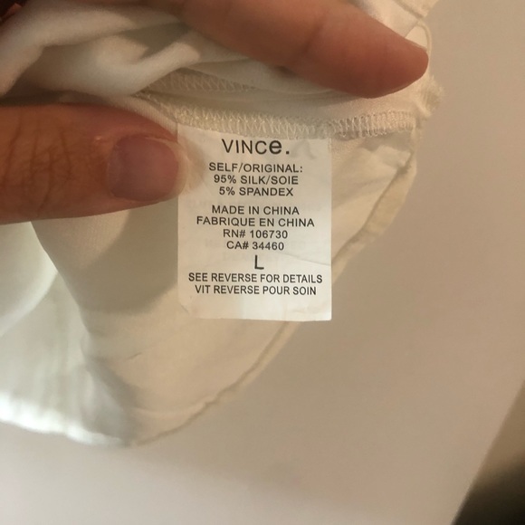 Vince silk tank top - Picture 4 of 6